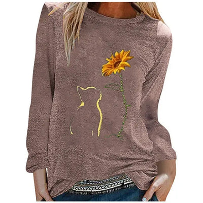 Funny Sunflower T Shirt